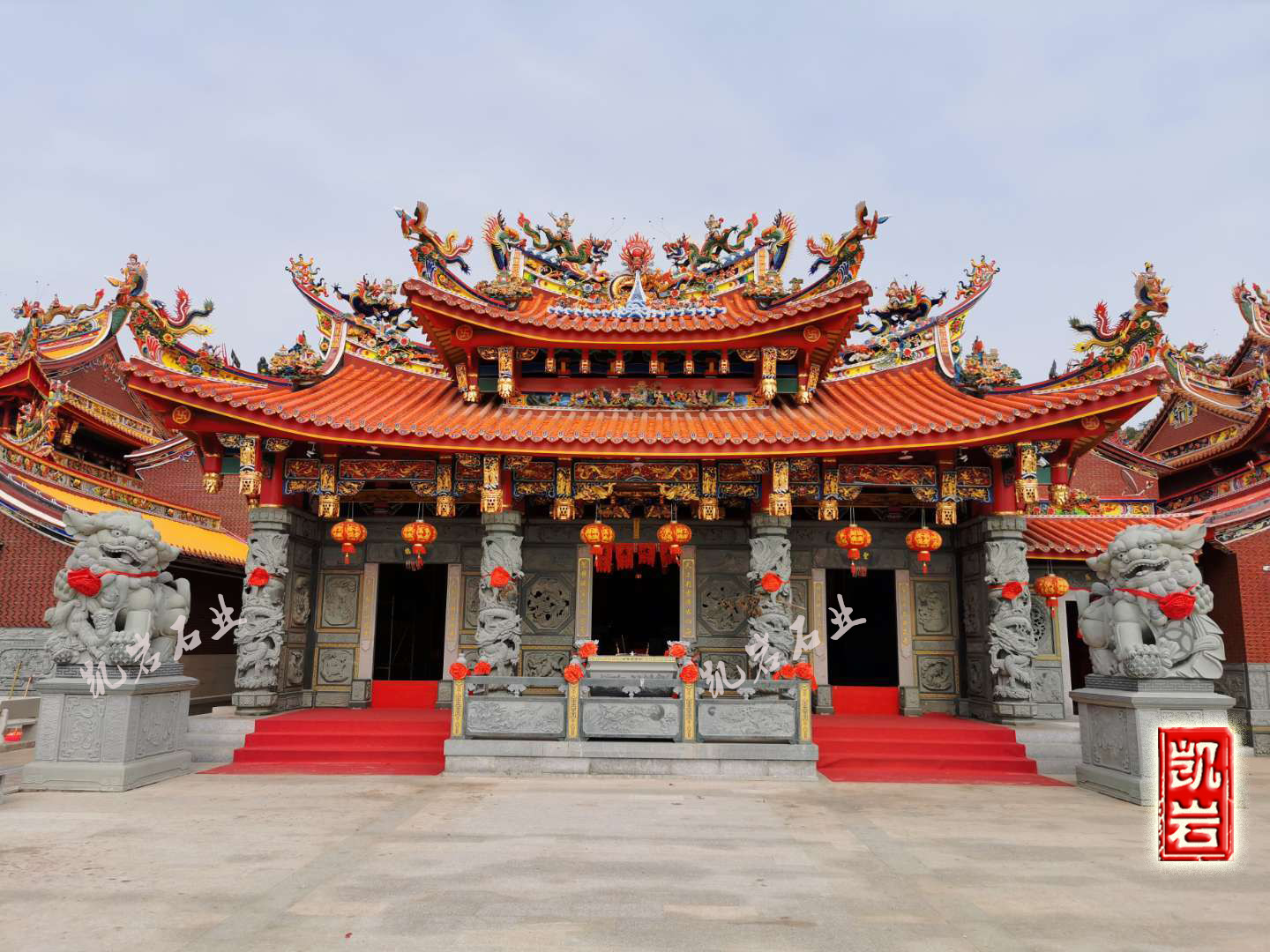 惠安石雕寺庙古建的文化渗透着哪些领域