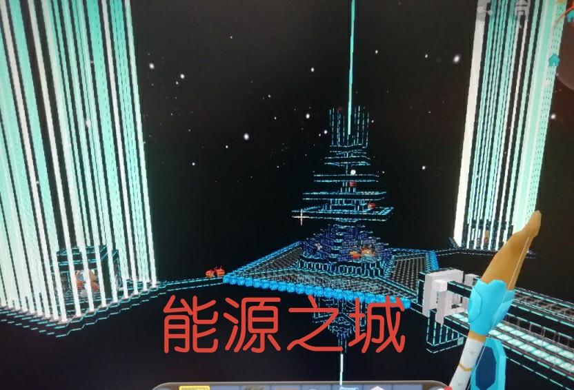 迷你世界:玩家造出超酷的"能源之城",龙卷风是城主