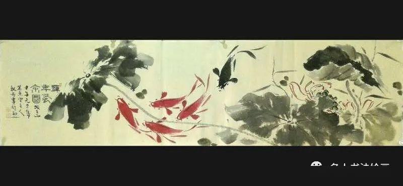 著名画家魏奇先生国画鱼作品欣赏