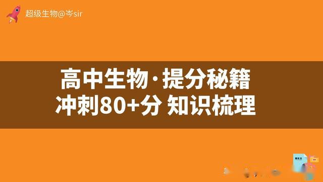 高中生物系统梳理dna复制和计算 分子