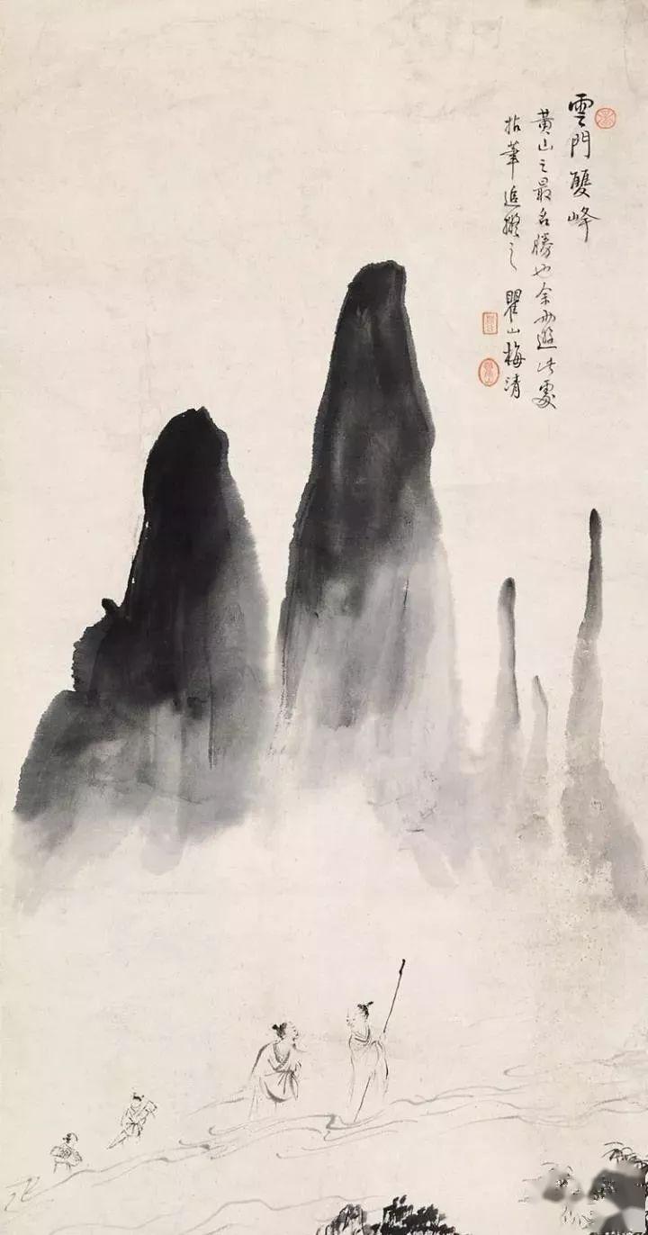 仙气十足的山水画!