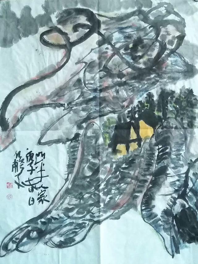 中国山水画师任海林作品欣赏