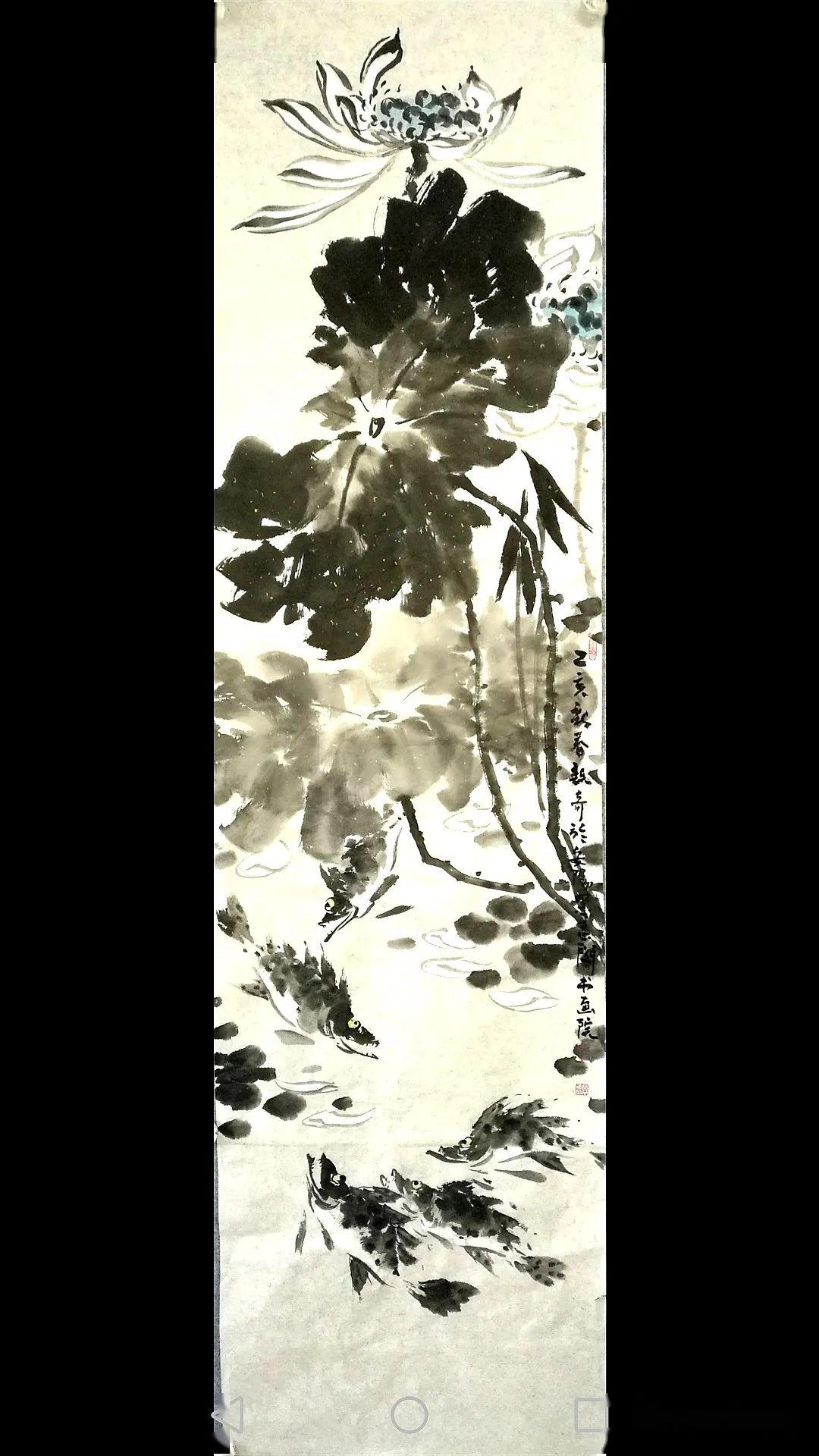 著名画家魏奇先生国画鱼作品欣赏