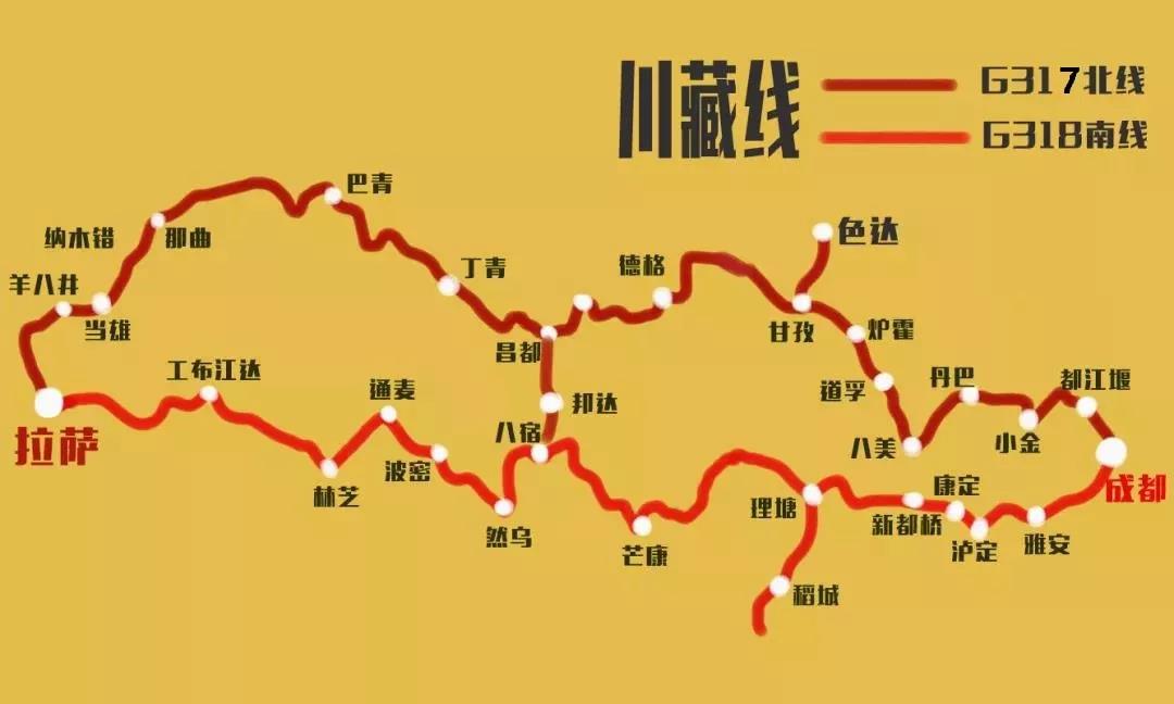 原创g318川藏线,中国旅行者的终极的梦想