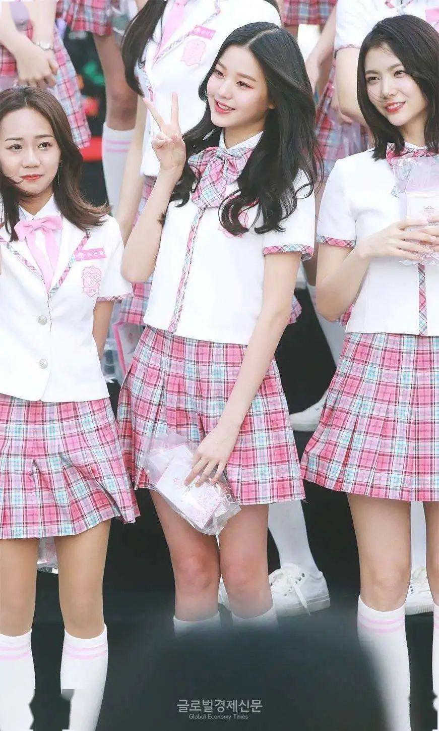 produce101制服,produce101 总结:由于不是长袖外套,所以produce 48的制服和其他几个节目的风格