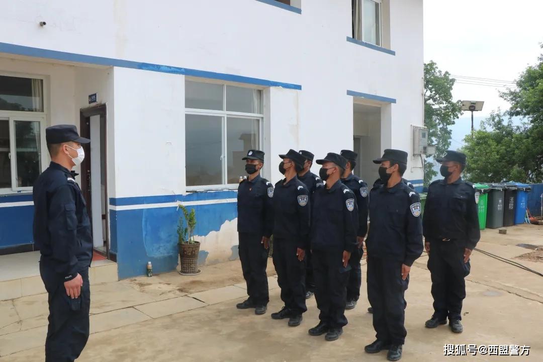 治庸铁军新厂边境派出所组织新招录专职辅警岗前培训