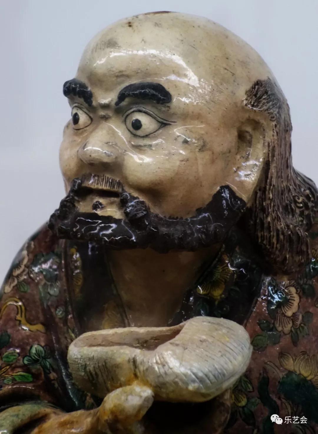 色彩明媚，开相饱满：石湾陶清代人物欣赏下篇_搜狐网