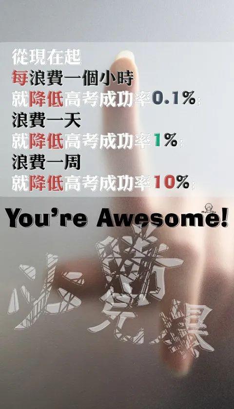 #壁纸#高考最新励志手机壁纸~永不言弃! 高一高二高三都能用