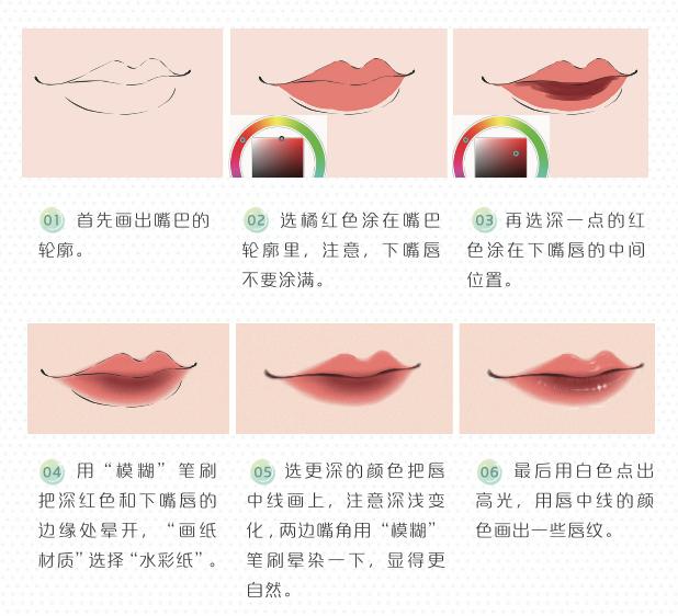 sai板绘技法|插画师lcy菜园子教你用sai画出清新文艺风少女插画