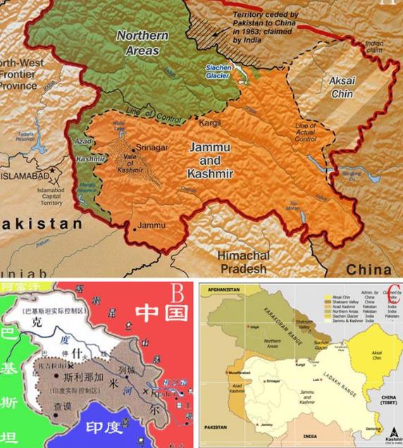 中控克什米尔人口_鲜为人知的 中控克什米尔 ,巴铁划给中国,战略地位十分重要