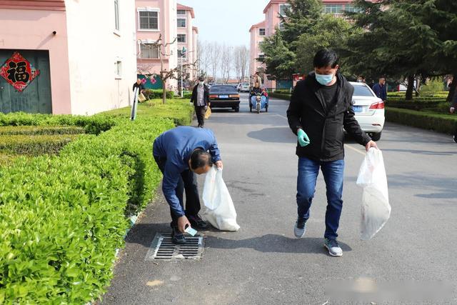 莱西市沽河街道开展义务奉献活动助力文明城市创建