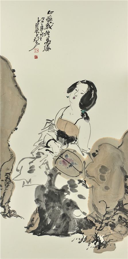 幽媚均停冷艳超迈白野夫仕女画的三重境界