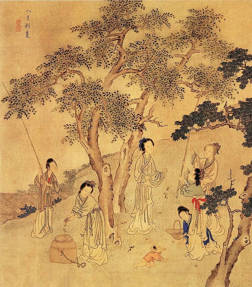 《七月》是《诗经》中最受古代画家所热衷的题材,《豳风·七月》以