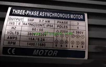 电机铭牌y,△星三角接法的说明,搞清楚后不再烧电机