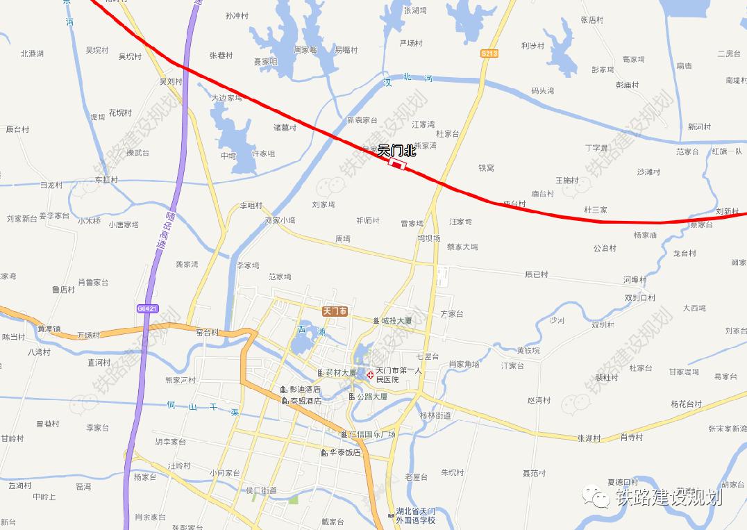 沿江高铁武汉至宜昌段有望今年底开工_天门市