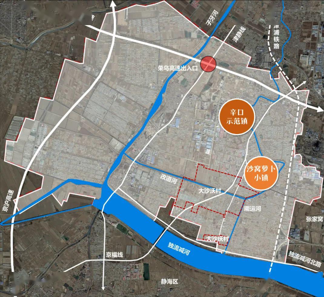 《天津市西青区辛口镇大沙沃村村庄规划(2020-2035)草案》日前公示.