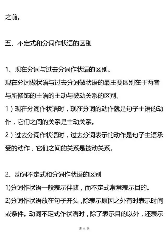 『高一』2020高考最后两个月冲刺：高一至高三所有英语语法考点全梳理