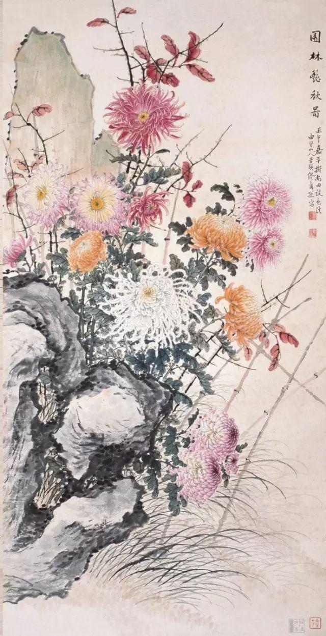 历代名家画菊98幅收藏