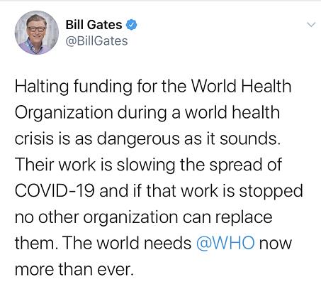 力挺世衛！比爾·蓋茨：世界比任何時候都需要世衛組織 國際 第1張