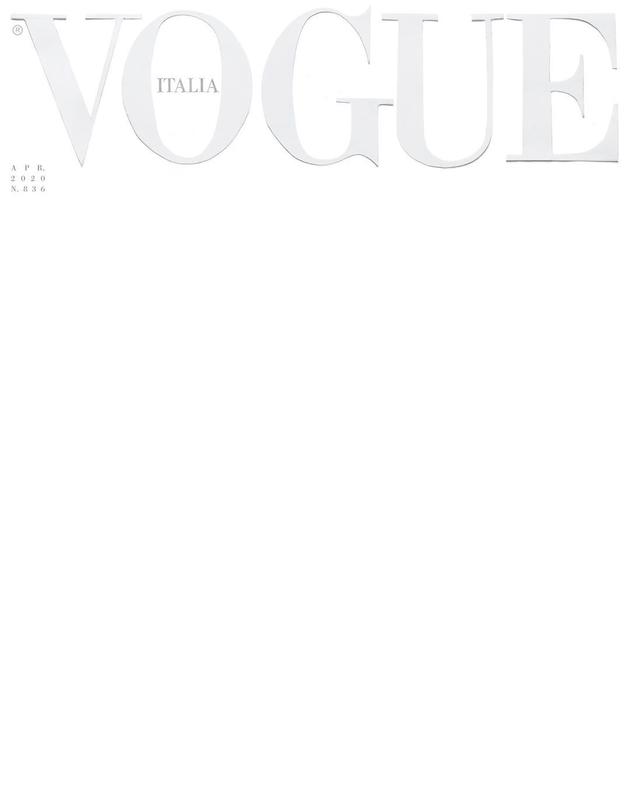 意大利版VOGUE首以纯白封面以致敬医护人员_Vogue