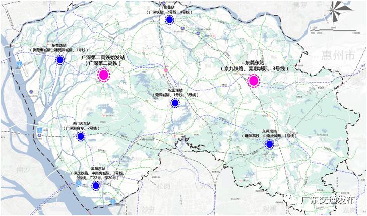东莞将依托广深第二高铁始发站,东莞东站,虎门高铁站,东莞站,东莞
