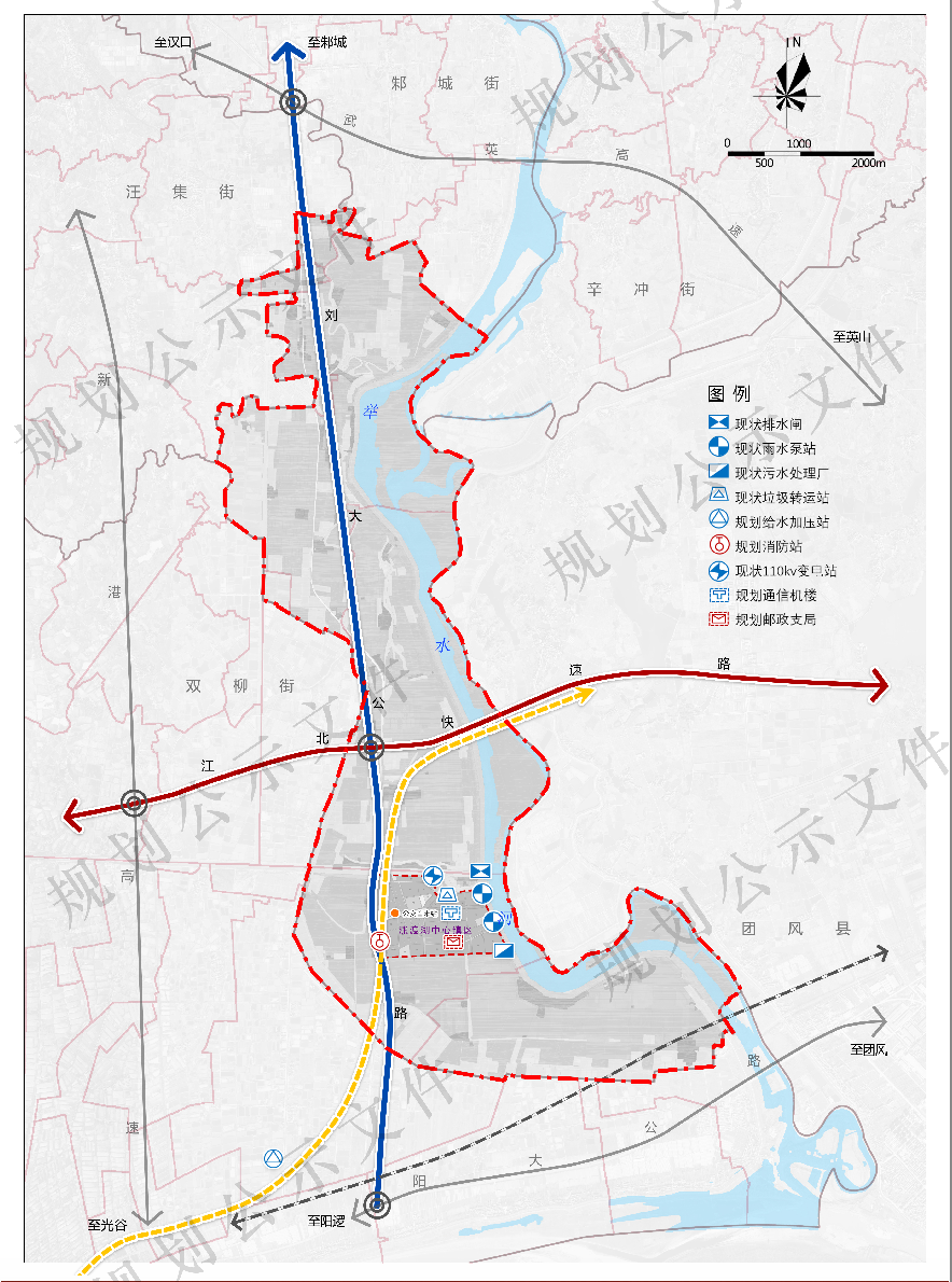 武汉新洲区涨渡湖街规划新鲜出炉,地铁22号线又有新变化?