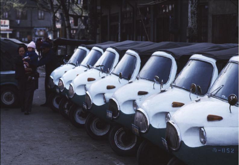 80年代上海乌龟出租车