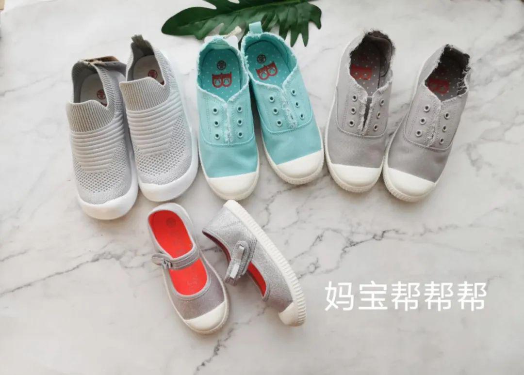 给娃的西班牙一脚蹬帆布鞋,飞织鞋,轻上天,还美爆了