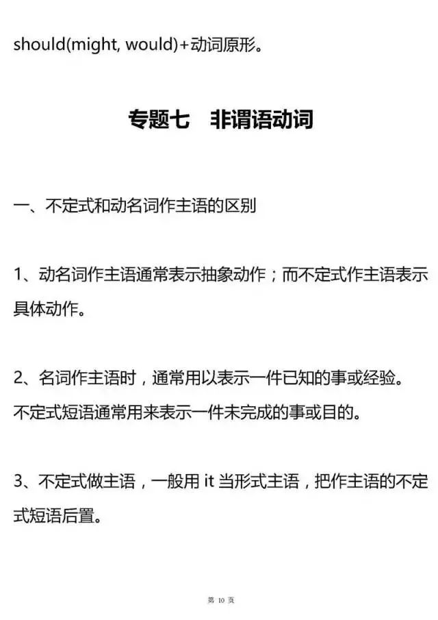 『高一』2020高考最后两个月冲刺：高一至高三所有英语语法考点全梳理