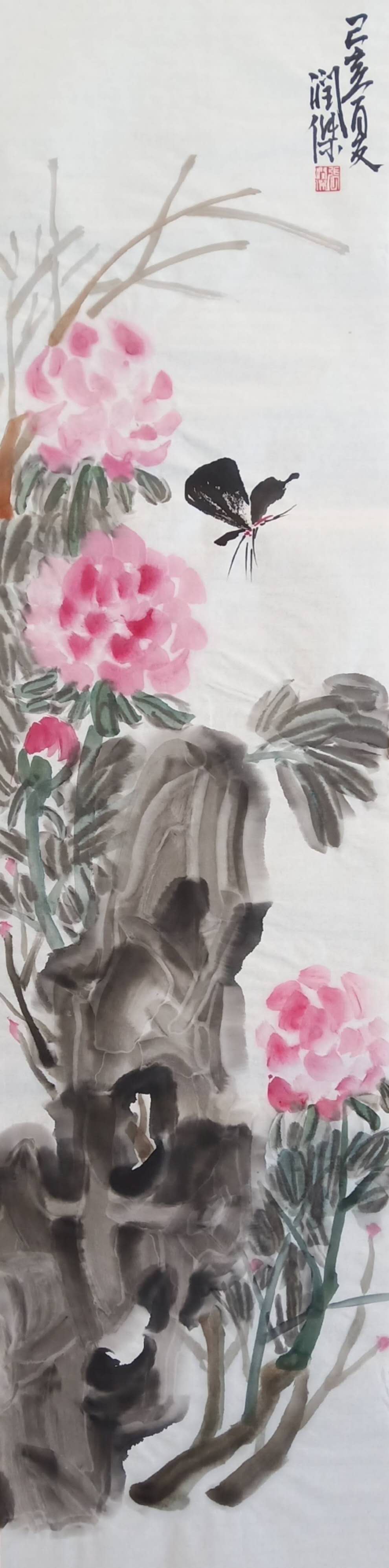 写意画家张润杰作品