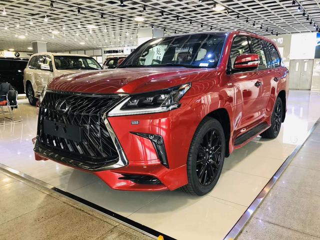 最风骚的全新20款雷克萨斯lx570现身原厂日系超级限量黑金刚版