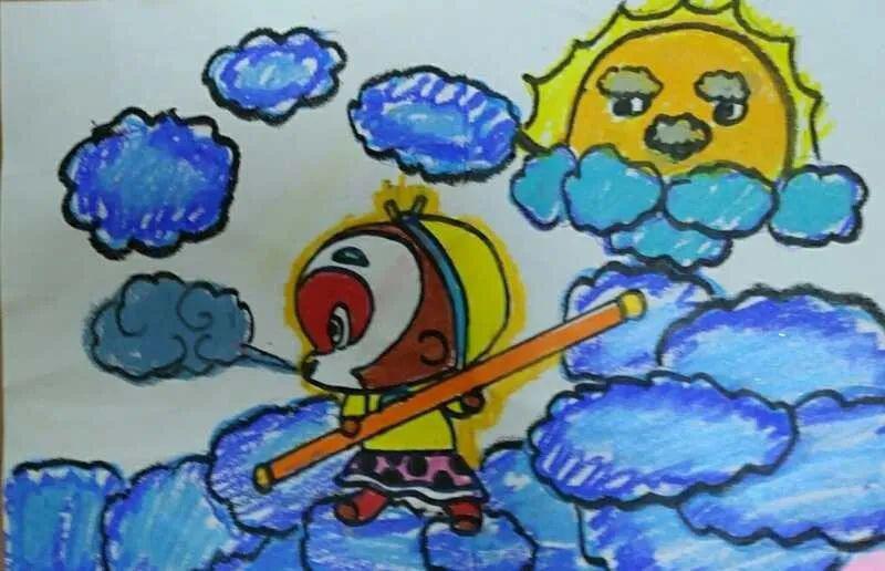 五年级《动漫画——孙悟空》
