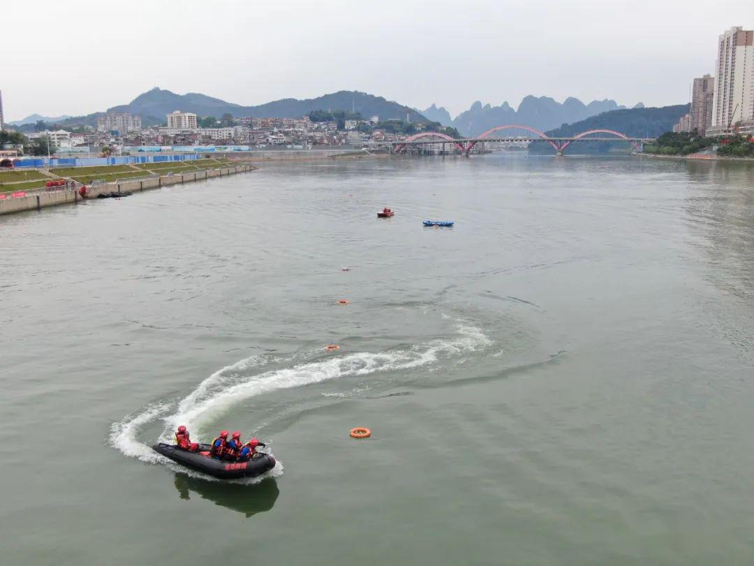 圆满结束 | 桂林消防山岳水域救援培训打造水陆两栖尖兵