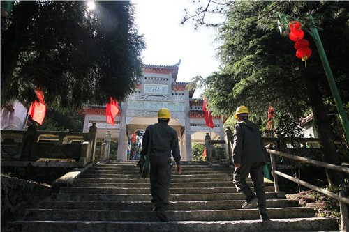 葛仙山景区重开放 铅山县供电来护航