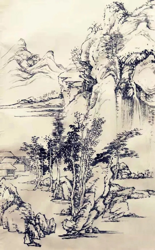 翰墨君缘--如何画出一幅经典的浅绛山水画?
