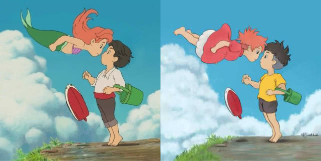 当宫崎骏的动漫和迪士尼碰撞时，网友回答：真的是毫无违和感啊？_龙猫