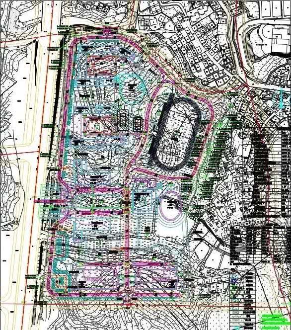 罗定市职业技术学院西校区建筑设计方案规划许可批前