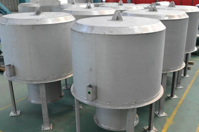 钟罩式脉冲布水器产品,市场开发部与大明精工联合配套.