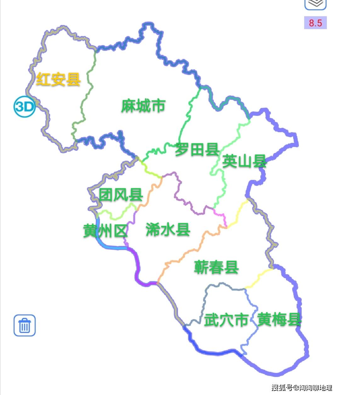 黄冈区县人口_黄冈七县地图全图(3)