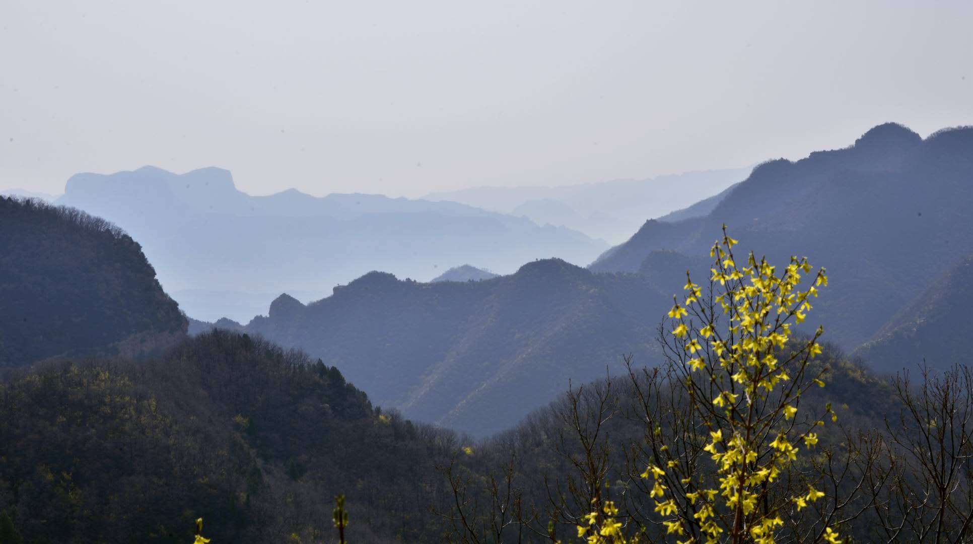 山西左权:百里画廊—莲花岩生态庄园自然风光