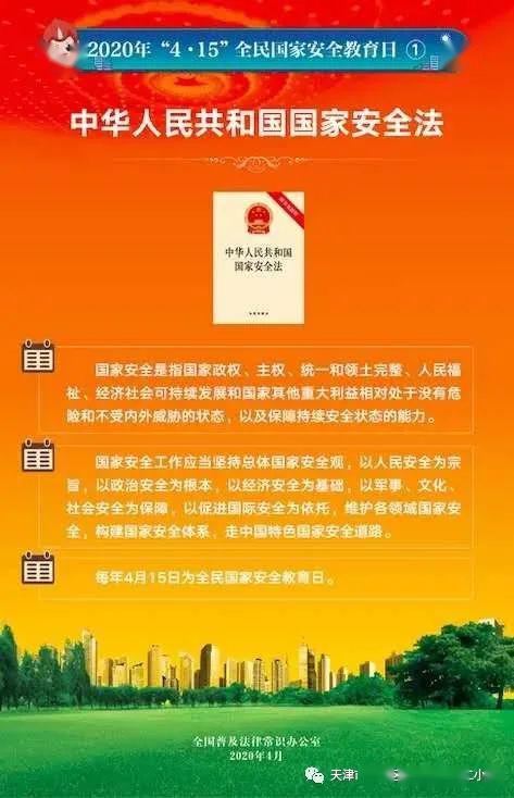 西青区各中小学校主题教育实践活动415全民国家安全教育日做知法守法