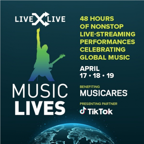 TikTok与LiveXLive联合举办直播音乐节：聚集35位艺人，持续48小时_Lives