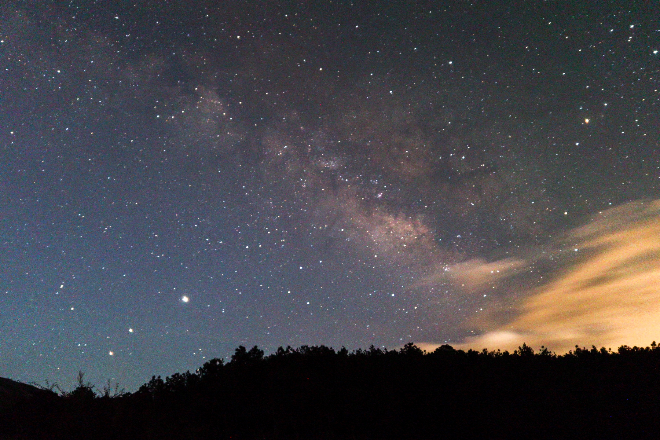 华为p40拍摄星空