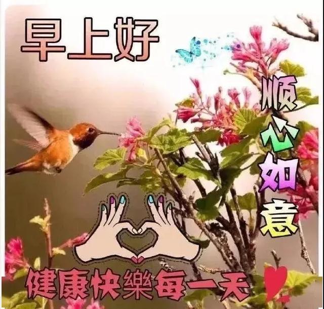 4月17日早上好表情包 早上好祝福语大全