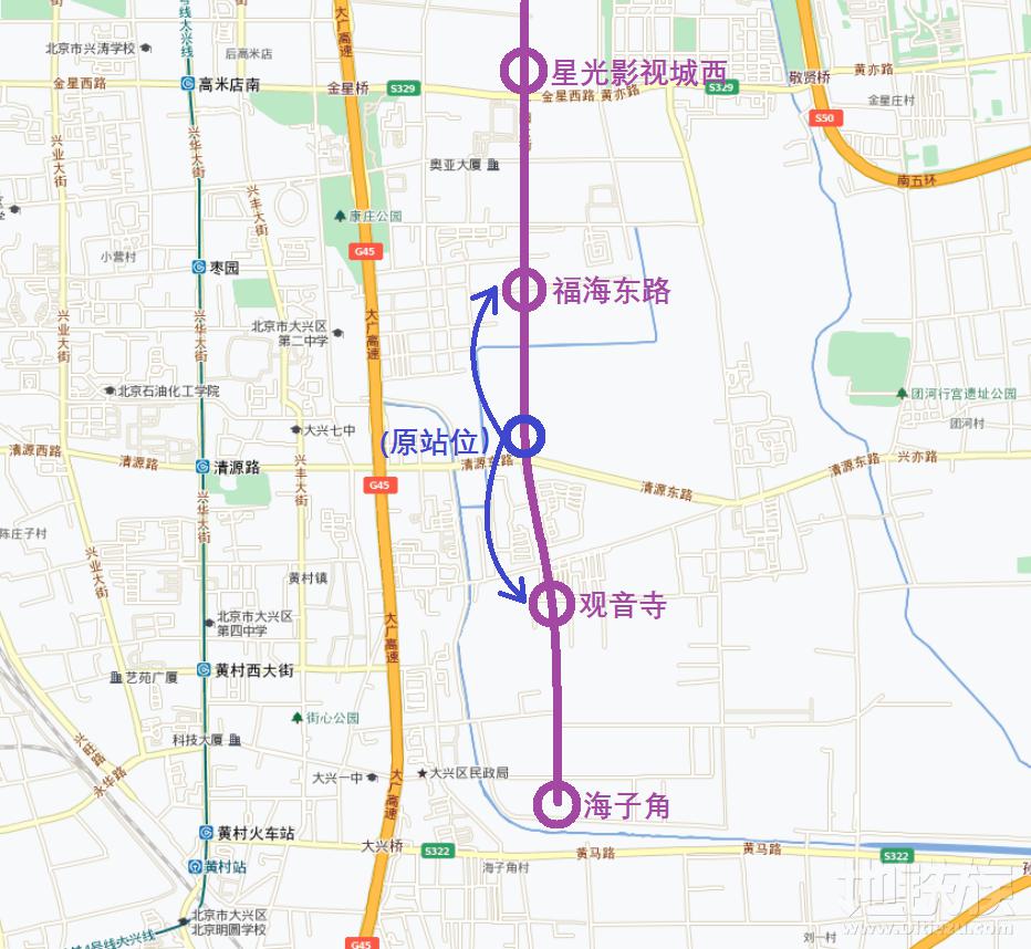 临近北京大兴国际机场和北京南站等交通枢纽, 西邻地铁十九号线延长线