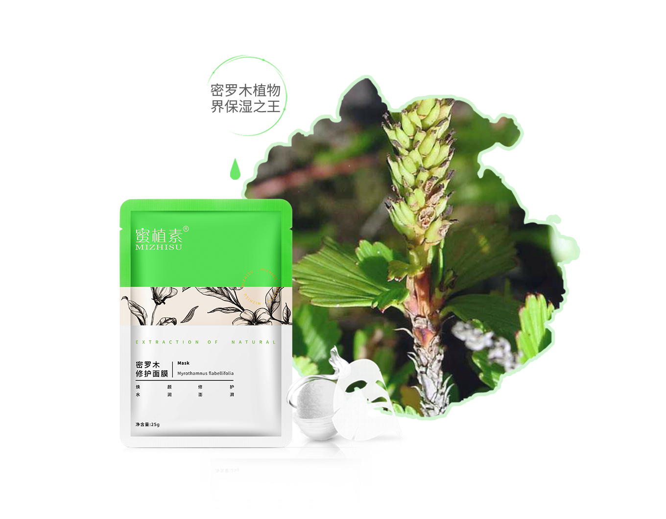 这是蜜植素素新上市的一款面膜,备受用户喜欢.