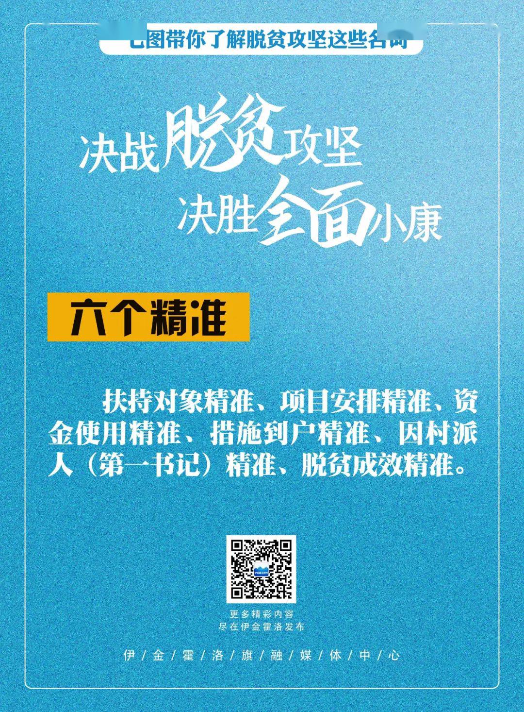 涨知识!7张图带你了解脱贫攻坚这些名词!