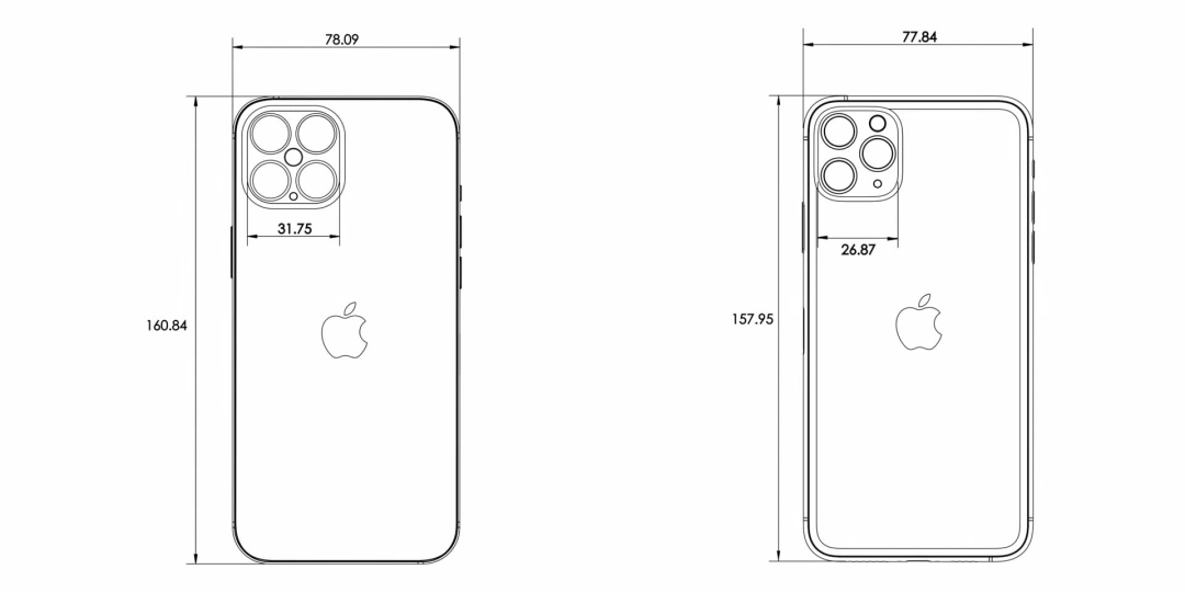 iPhone 12最新CAD设计图曝星空体育官网光直角边框搭配5G(图7)