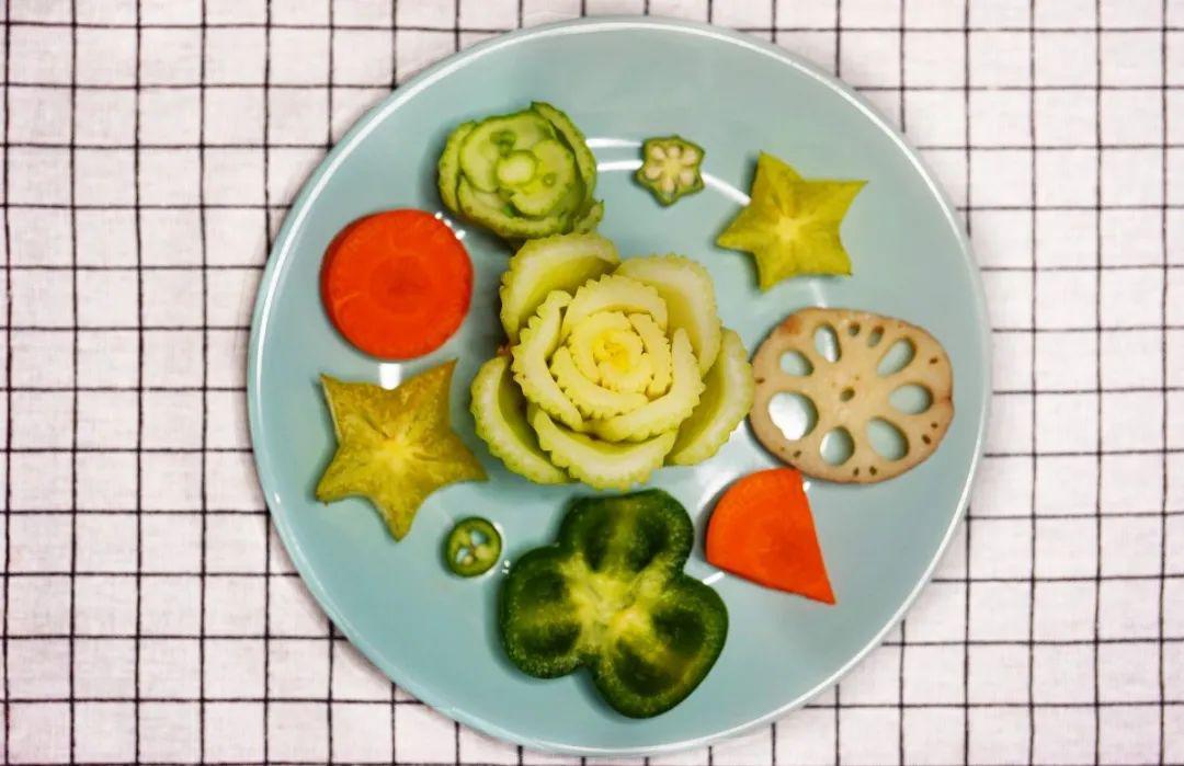 家里的自然课二十三▏解锁超好玩的蔬果拓印画上
