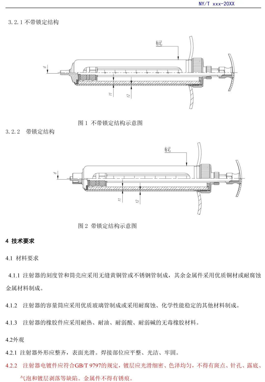 兽医金属注射器标准修订完成公开征求意见